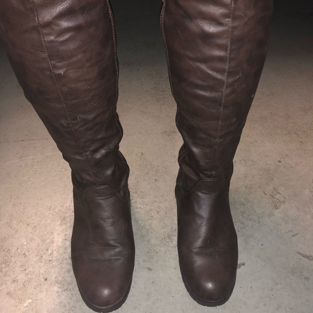 Madden Girl Brown Boots